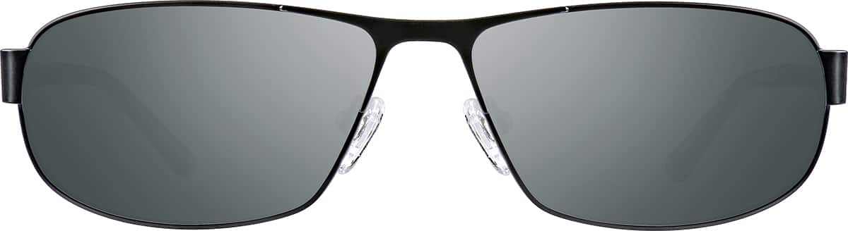 Image of Titanium Oval Glasses