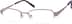 Titanium Oval Glasses 524619 in Pink