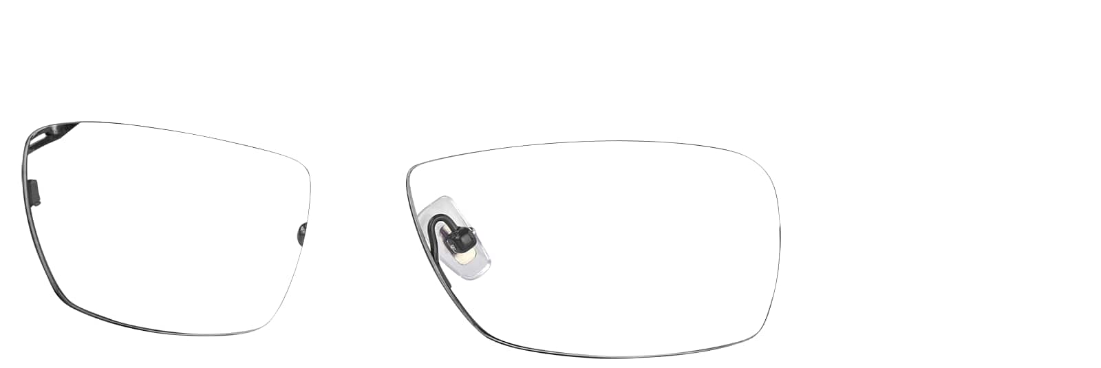 Black Titanium Rectangle Glasses #525721 | Zenni Optical