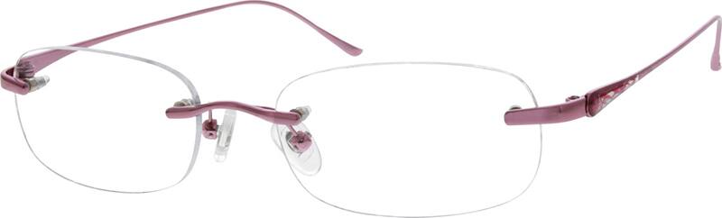 ♡F Red Browline Glasses #158918 | Zenni Optical
