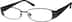 Rectangle Glasses 531021 in Black