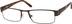 Rectangle Glasses 531215 in Brown