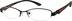 Rectangle Glasses 531521 in Black