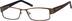 Rectangle Glasses 532215 in Brown