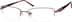 Rectangle Glasses 533819 in Pink