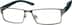 Rectangle Glasses 534212 in Gray