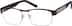 Rectangle Glasses 535215 in Brown