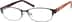Oval Glasses 535315 in Brown