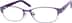 Oval Glasses 535317 in Purple