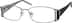 Rectangle Glasses 535611 in Silver