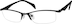 Rectangle Glasses 535721 in Black