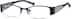 Rectangle Glasses 536521 in Black