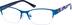 Rectangle Glasses 537816 in Blue