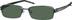 Stainless Steel Half-Rim Frame with Polarized Magnetic Snap-on Sunlens and Flexible Plastic Temples 540012 in Gray