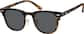 Angle view of World View Glasses 542225 in Tortoiseshell thumbnail