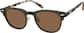 Angle view of World View Glasses 542234 in Khaki thumbnail