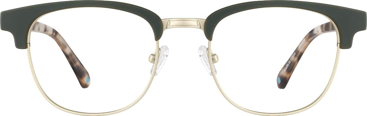 Front view without clip-on of World View 542234 in Khaki