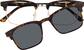 Front view of World View Glasses 542325 in Tortoiseshell thumbnail
