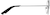 Side view of Round Glasses 550011 in Silver thumbnail