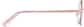 Side view of Round Glasses 550019 in Pink thumbnail