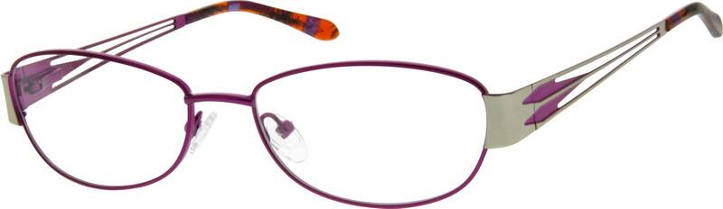 Purple Oval Glasses #554517 | Zenni Optical Canada