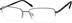 Rectangle Glasses 554712 in Gray