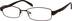 Rectangle Glasses 556815 in Brown