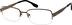 Rectangle Glasses 556915 in Brown