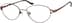 Oval Glasses 557618 in Red