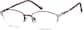 Angle view of Oval Glasses 558018 in Burgundy thumbnail