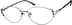 Oval Glasses 558112 in Gray