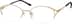Oval Glasses 558514 in Gold