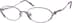 Oval Glasses 559517 in Purple