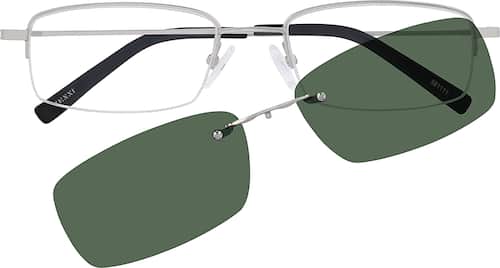 Silver Polarized Magnetic Snap-on 