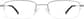 Front view without clip-on of Polarized Magnetic Snap-on  581111 in Silver thumbnail