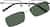 Front view of Polarized Magnetic Snap-on  581121 in Black thumbnail