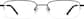 Front view without clip-on of Polarized Magnetic Snap-on  581121 in Black thumbnail
