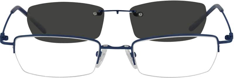 Angle view of Polarized Magnetic Snap-on   581516 in Blue