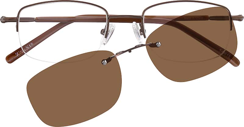 Brown Polarized Magnetic Snap-on  