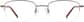 Front view without clip-on of Polarized Magnetic Snap-on   583615 in Brown thumbnail