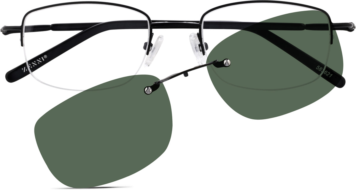 3 Pack Polarized Flip Up Clip On Sunglasses Women Men (60MMx43MM)