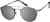 Angle view of Round Clip-On Set 584412 in Gray thumbnail