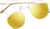 Front view of Round Clip-On Set 584414 in Gold thumbnail
