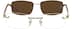 Rectangle Polarized Magnetic Snap-on 584514 in Gold