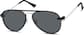 Angle view of Aviator Magnetic Snap-On Set 5860611 in Silver thumbnail