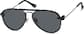 Angle view of Aviator Magnetic Snap-On Set 5860621 in Black thumbnail