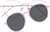 Front view of Round Magnetic Snap-On Set 5860819 in Rose Gold thumbnail