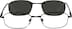 Metal Alloy Spring Hinge Full-Rim Frame with Polarized Magnetic Snap-on Sunlens 586621 in Black