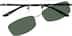 Rectangle Polarized Magnetic Snap-on 587021 in Black