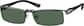 Angle view of Rectangle Polarized Magnetic Snap-on 587812 in Gray thumbnail